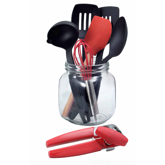 8 PC CROCK AND TOOL SET