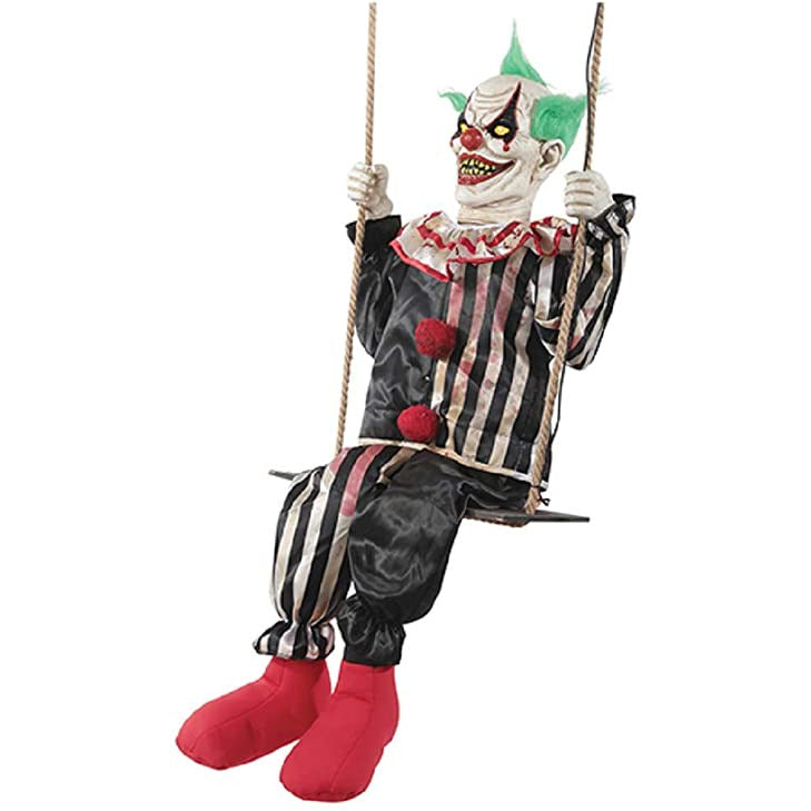 Payaso risitas de columpio