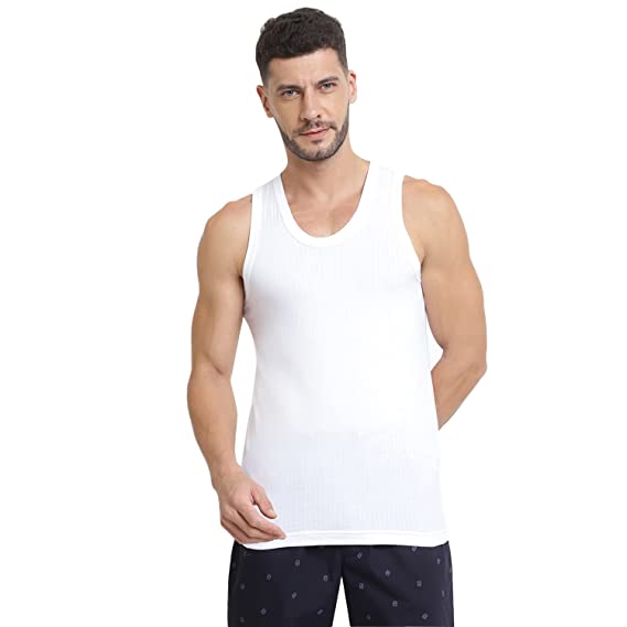 Camiseta interior blanca sin mangas Van Heusen, paquete de 3 unidades