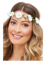Diadema hawaiana / hippie con margaritas, surtido