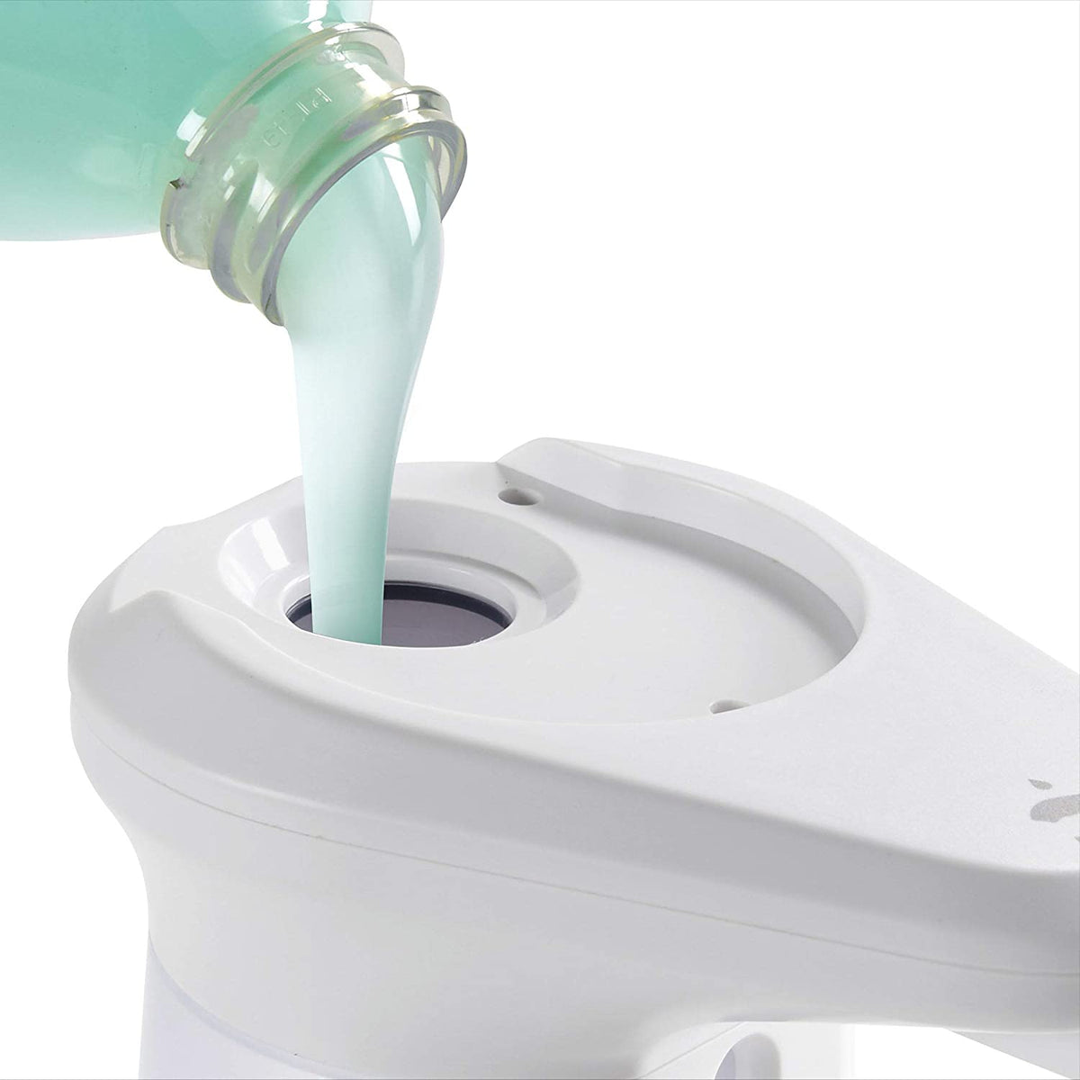Dispensador de jabón automático blanco