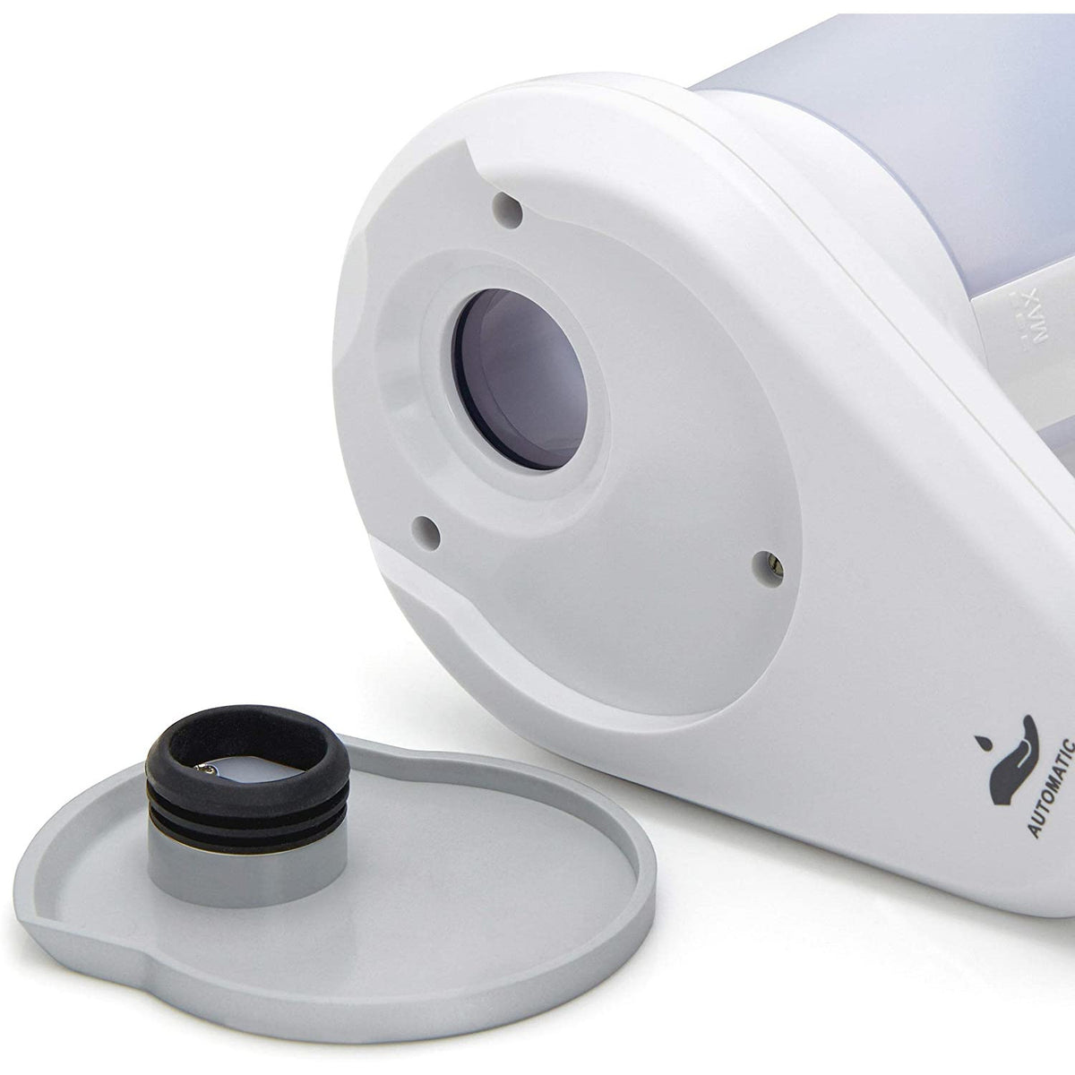 Dispensador de jabón automático blanco