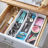Drawer organizer with 3 compartments