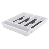ORGANIZADOR DE CAJONES DE 5 COMPARTIMENTOS BLANCO