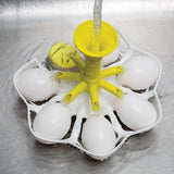 Cocinahuevos Exact Blanco/Amarillo
