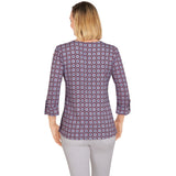 Blusa chambray azul - Ruby Rd