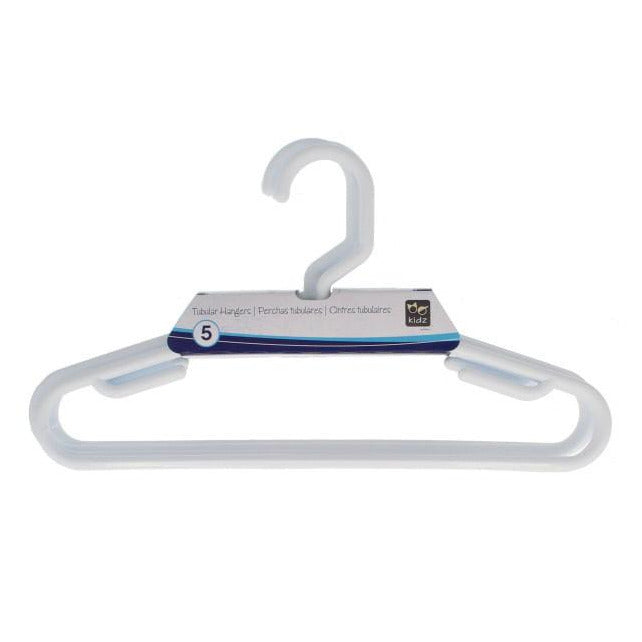 5 pc Tubular Hanger White for kid´s