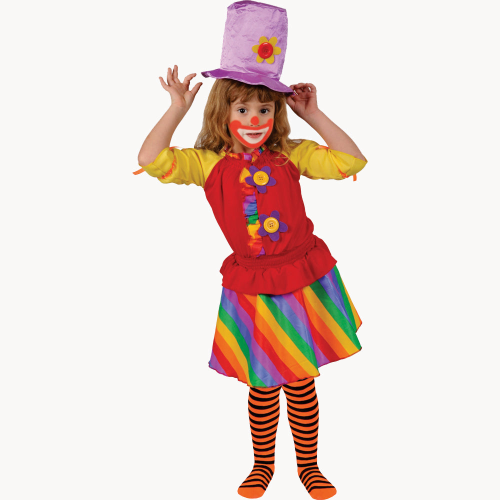 PAYASO DE CHICA ARCOÍRIS