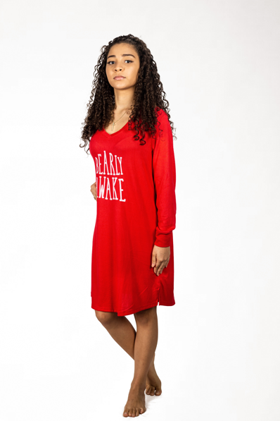 Cuddle & Lounge Sleepshirt Red