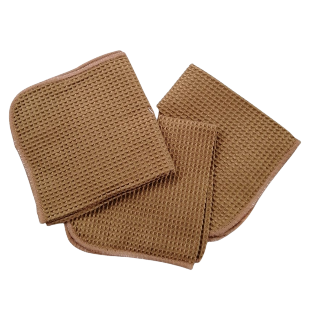 PAÑOS DE COCINA DE MICROFIBRA TIPO WAFFLE 30,5 x 30,5 cm