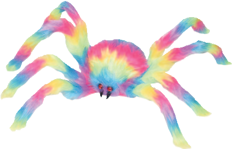 Radiador UV luminoso de araña colorido de 19,7"