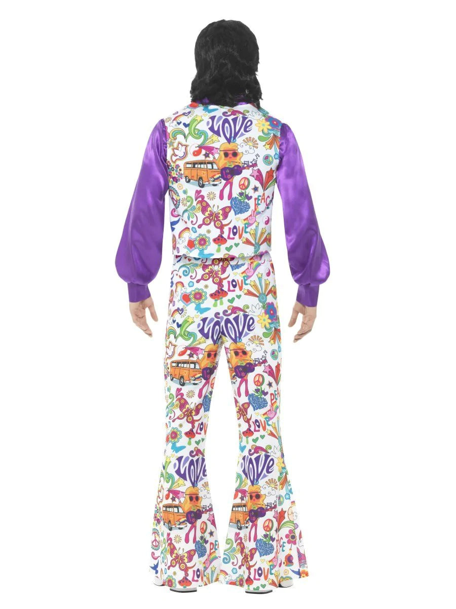 Disfraz hippie sesentero marchoso