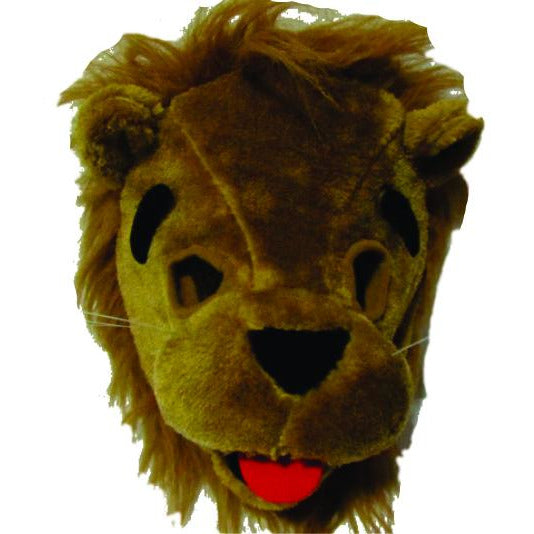 MÁSCARA DE LEÓN DE PELUCHE