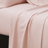 London Loft Leather Path Juego de Sábanas de 4 Piezas Color Blush