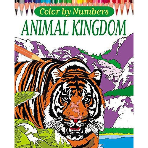 COLOREAR POR NÚMEROS REINO ANIMAL