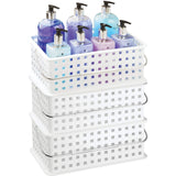 Cesta mediana de spa blanca
