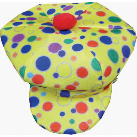 Gorro de payaso amarillo