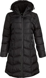 Chaqueta de Plumón con Forro Polar W Woobie T Negro