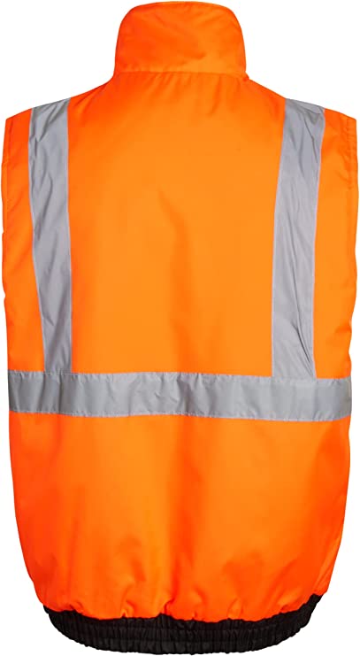 Chaleco de seguridad aislante Clase 2, naranja