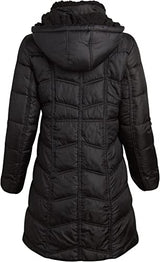 Chaqueta de Plumón con Forro Polar W Woobie T Negro