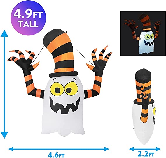 Fantasma volador inflable de 1.5 m para colgar