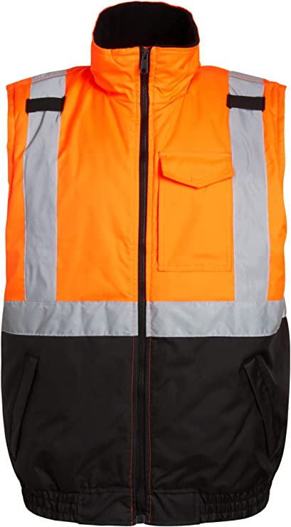 Chaleco de seguridad aislante Clase 2, naranja