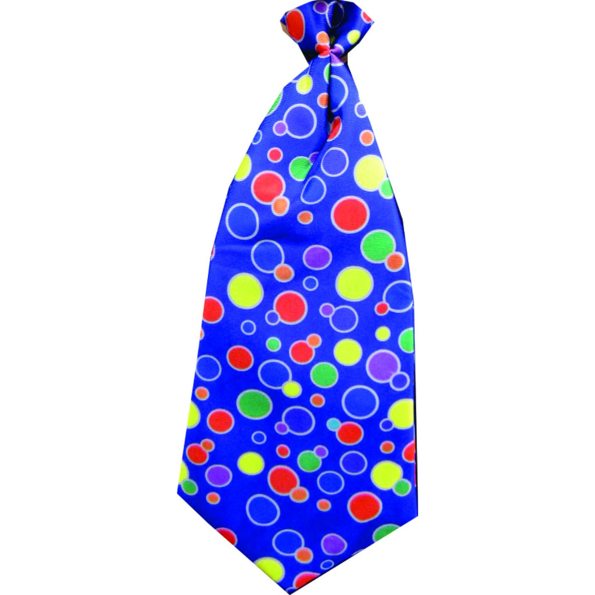 Corbata de payaso azul