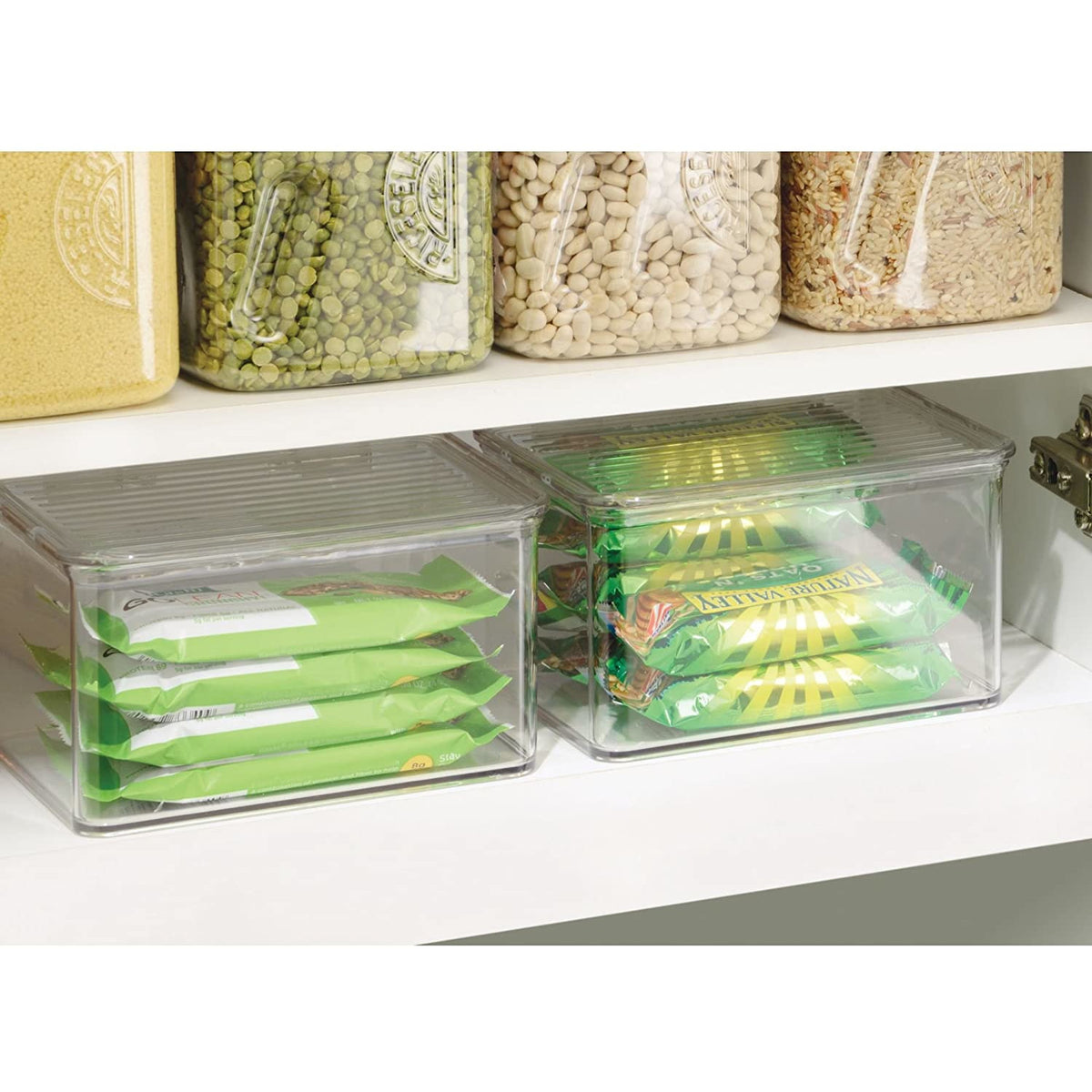 KITCHEN BINZ CAJA APILABLE 5.5" X 6.6" X 3.7" TRANSPARENTE