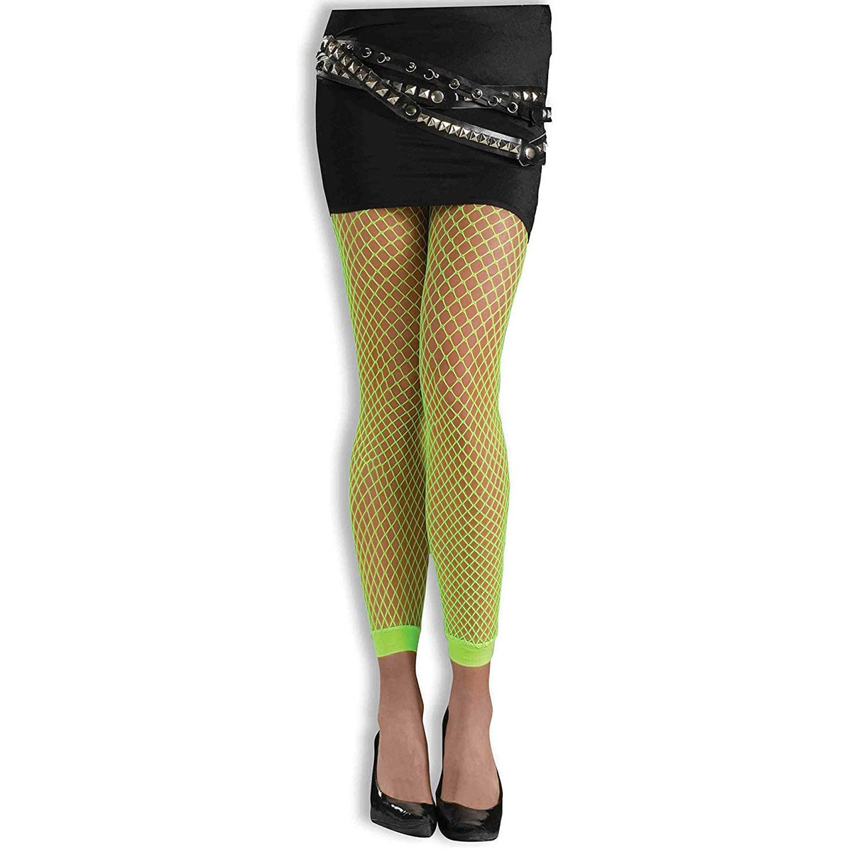 Mallas de rejilla verde neón