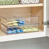 Recipiente de cocina apilable de 7.25" x 10.75" x 2.5"