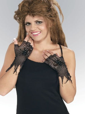 GUANTES CORTOS DE REJILLA