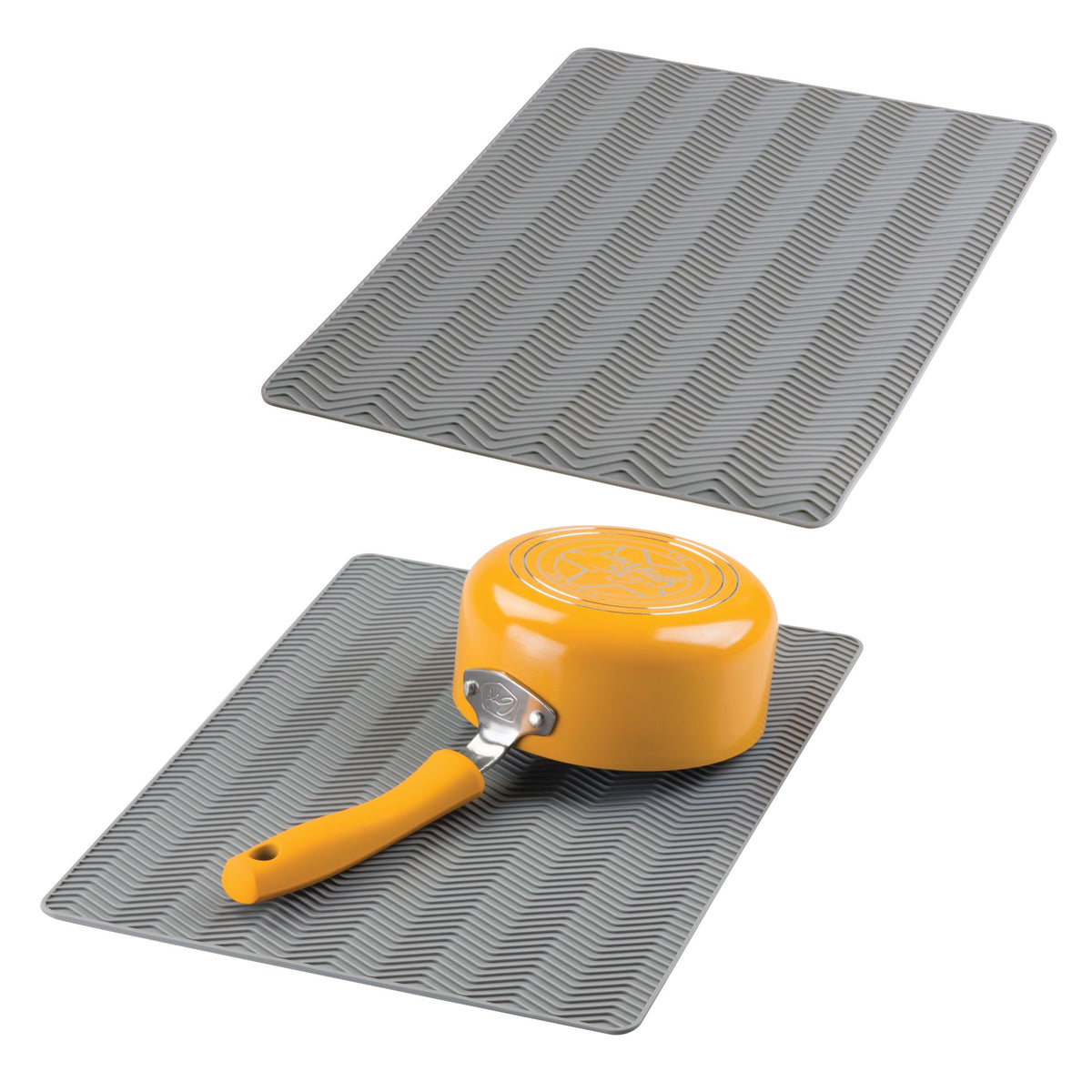 Silicone non-slip sink mat