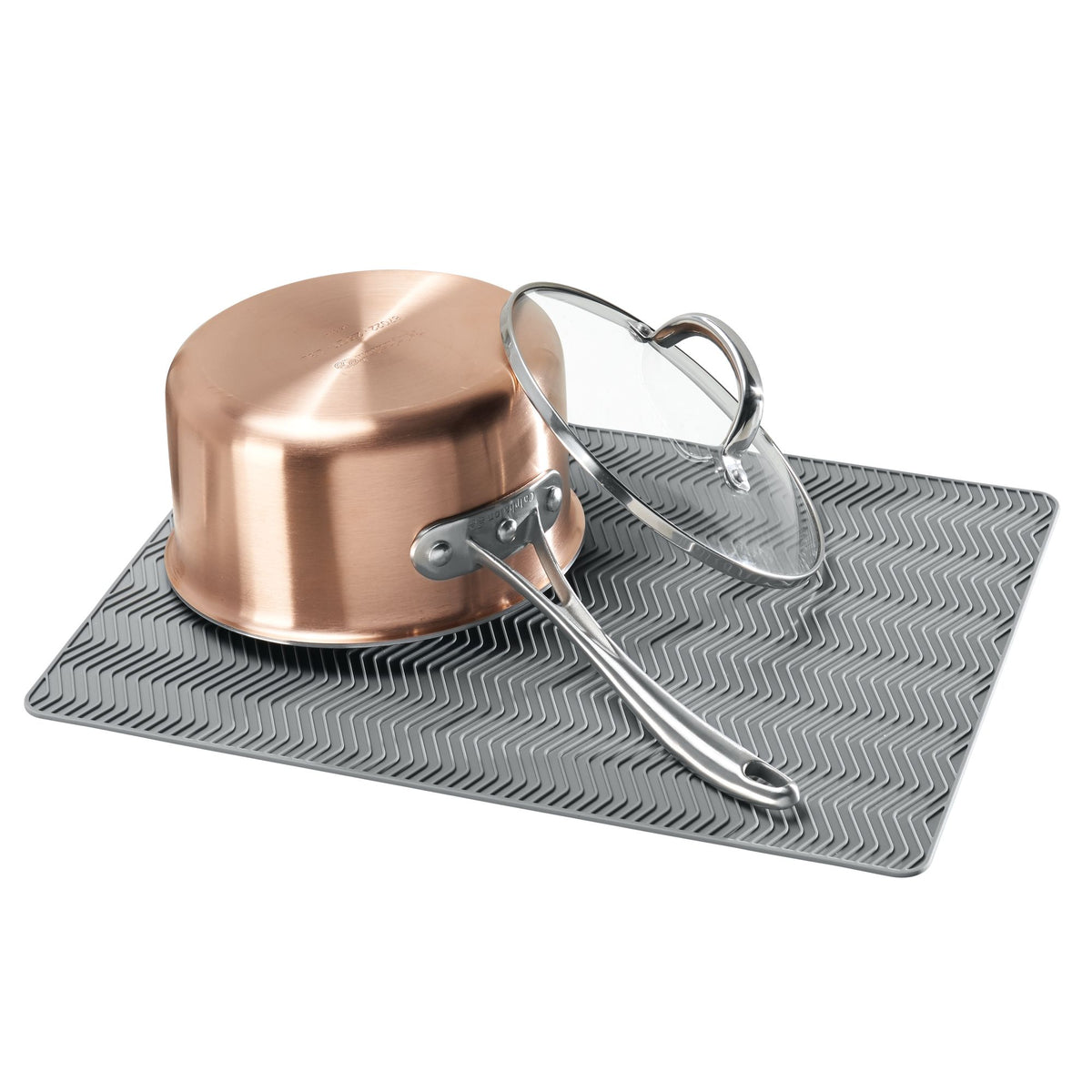 Silicone non-slip sink mat
