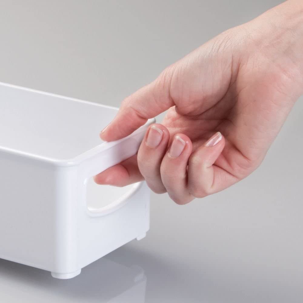 Contenedores de Cocina Blancos 10 x 4 x 4