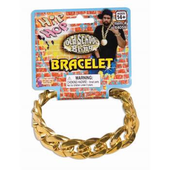 Pulsera de eslabones grandes de oro