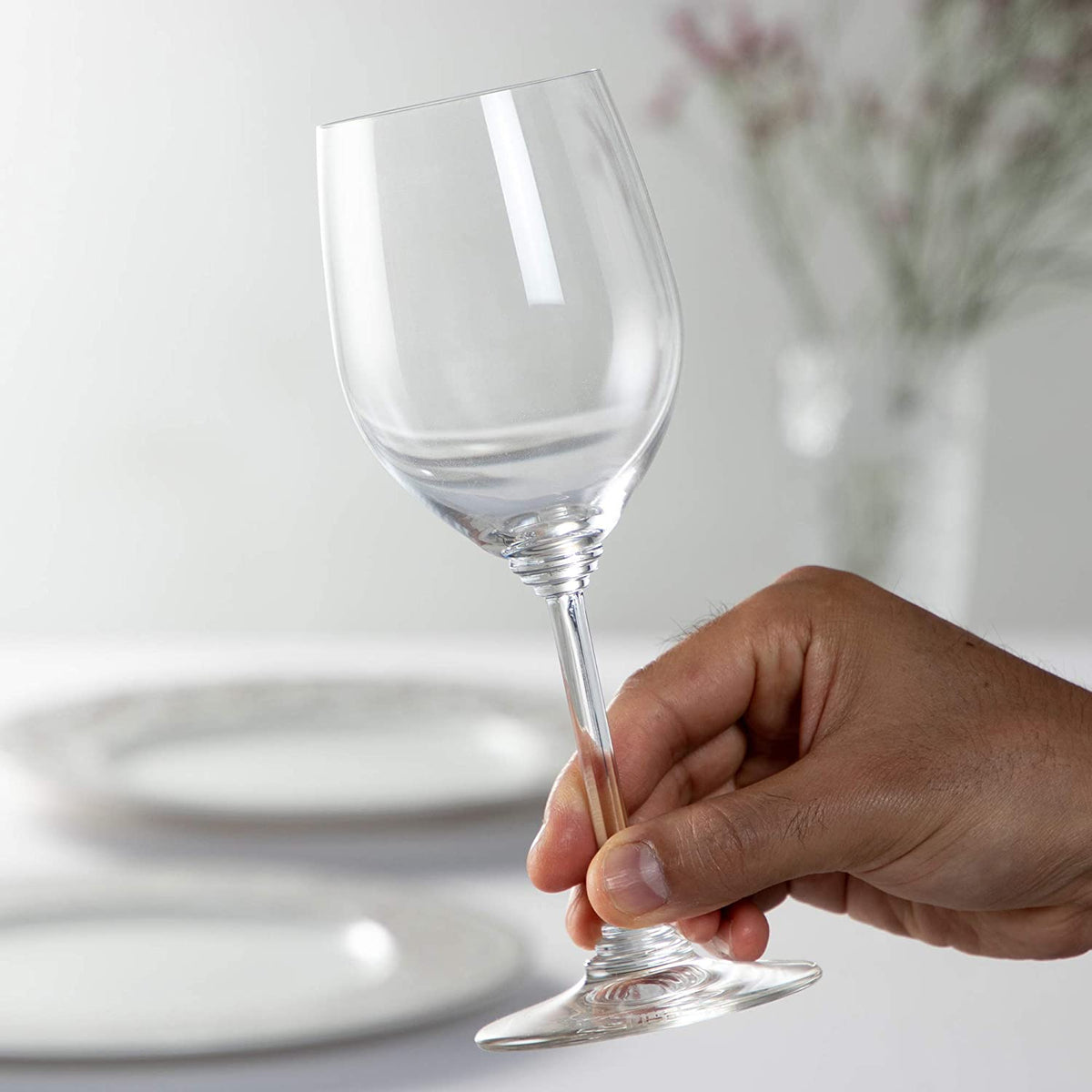 Riedel Wine Series Chardonnay Juego de 2 copas transparentes