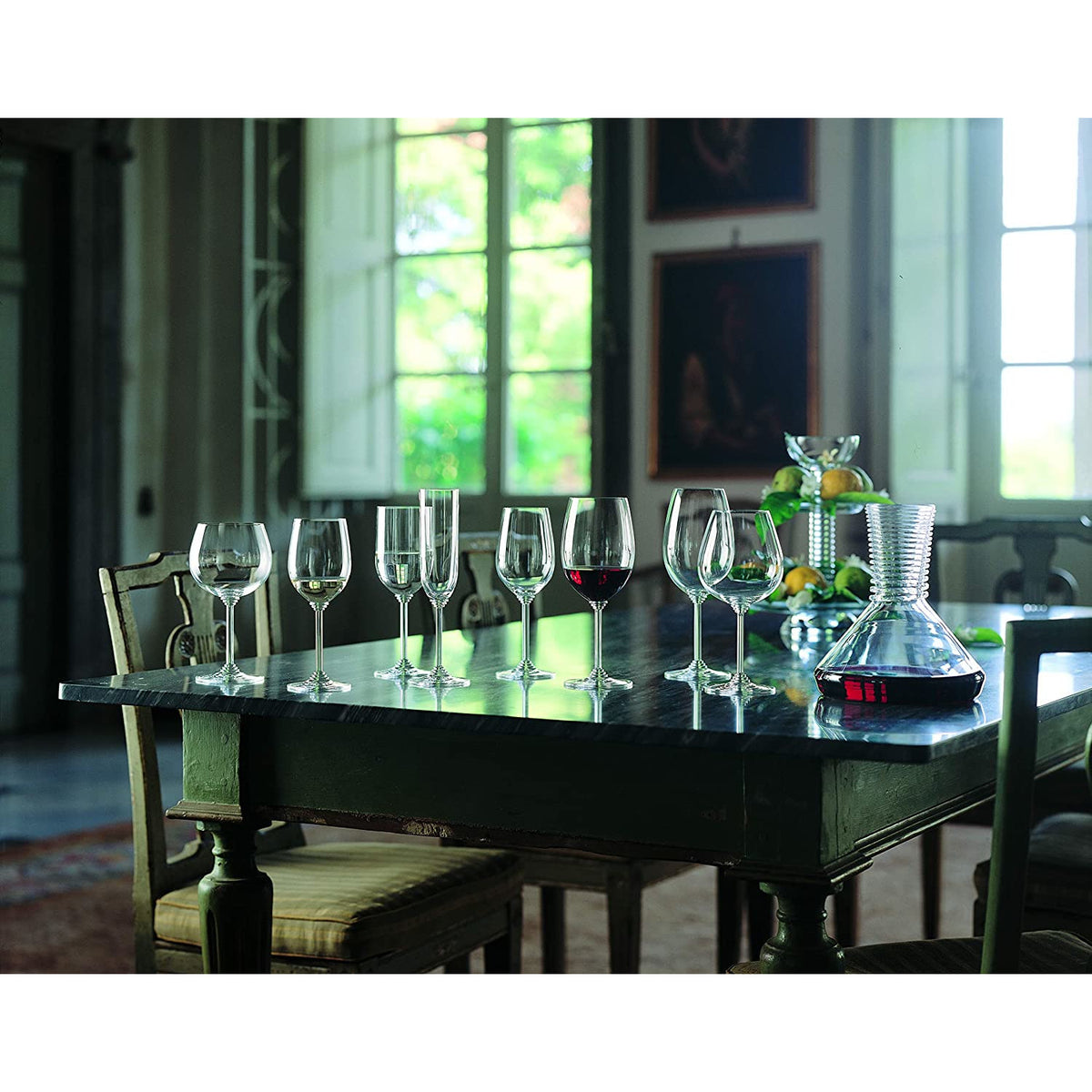 Riedel Wine Series Chardonnay Juego de 2 copas transparentes