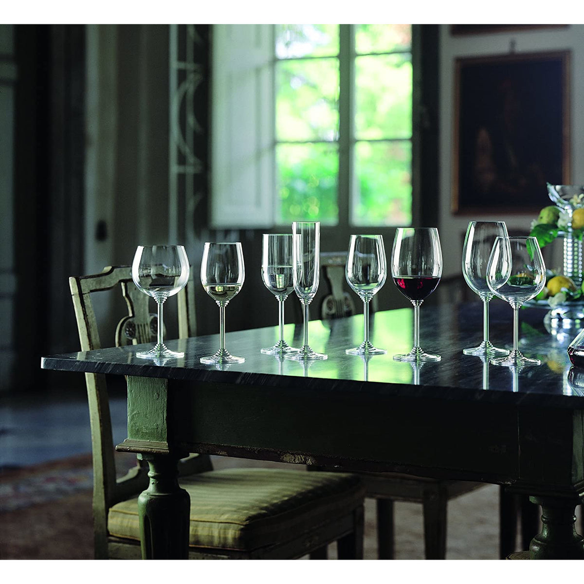 Riedel Wine Series Chardonnay Juego de 2 copas transparentes