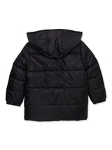 Anorak acolchado clásico de Ripstop negro