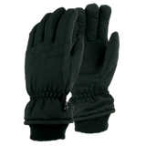 Guantes de esquí de microfibra negros