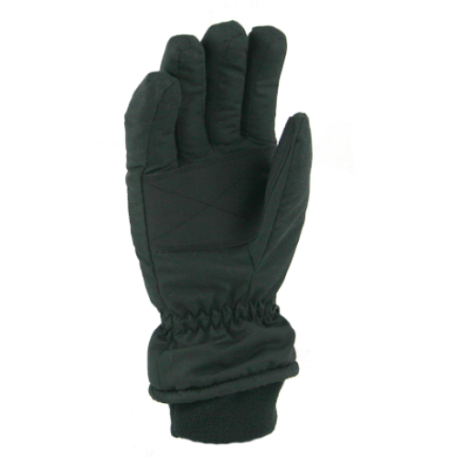 Guantes de esquí de microfibra negros