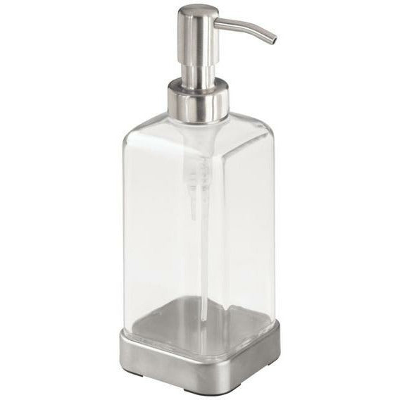 Dosificador de jabón de acero inoxidable cepillado