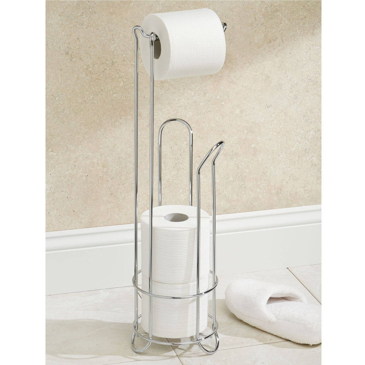 Soporte de rollos de papel 7" x 7" x 24"
