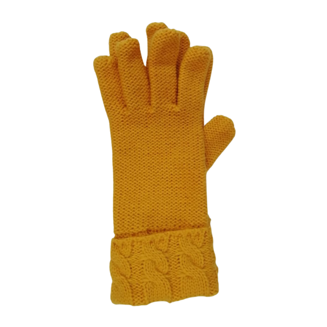 Guantes de invierno de acrílico en 4 colores