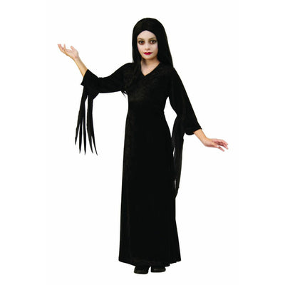 Disfraz de Morticia de la película animada de La familia Addams para niños