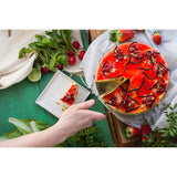 Servidor de tartas de acero inoxidable