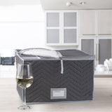 Deluxe Microfiber Stemware Chest