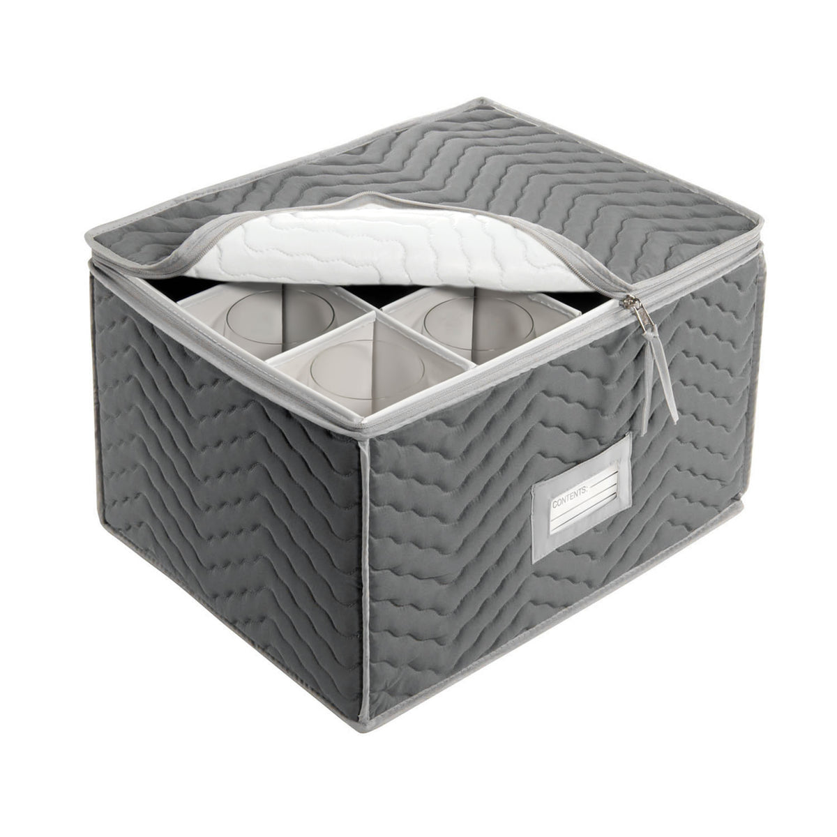 Deluxe Microfiber Stemware Chest