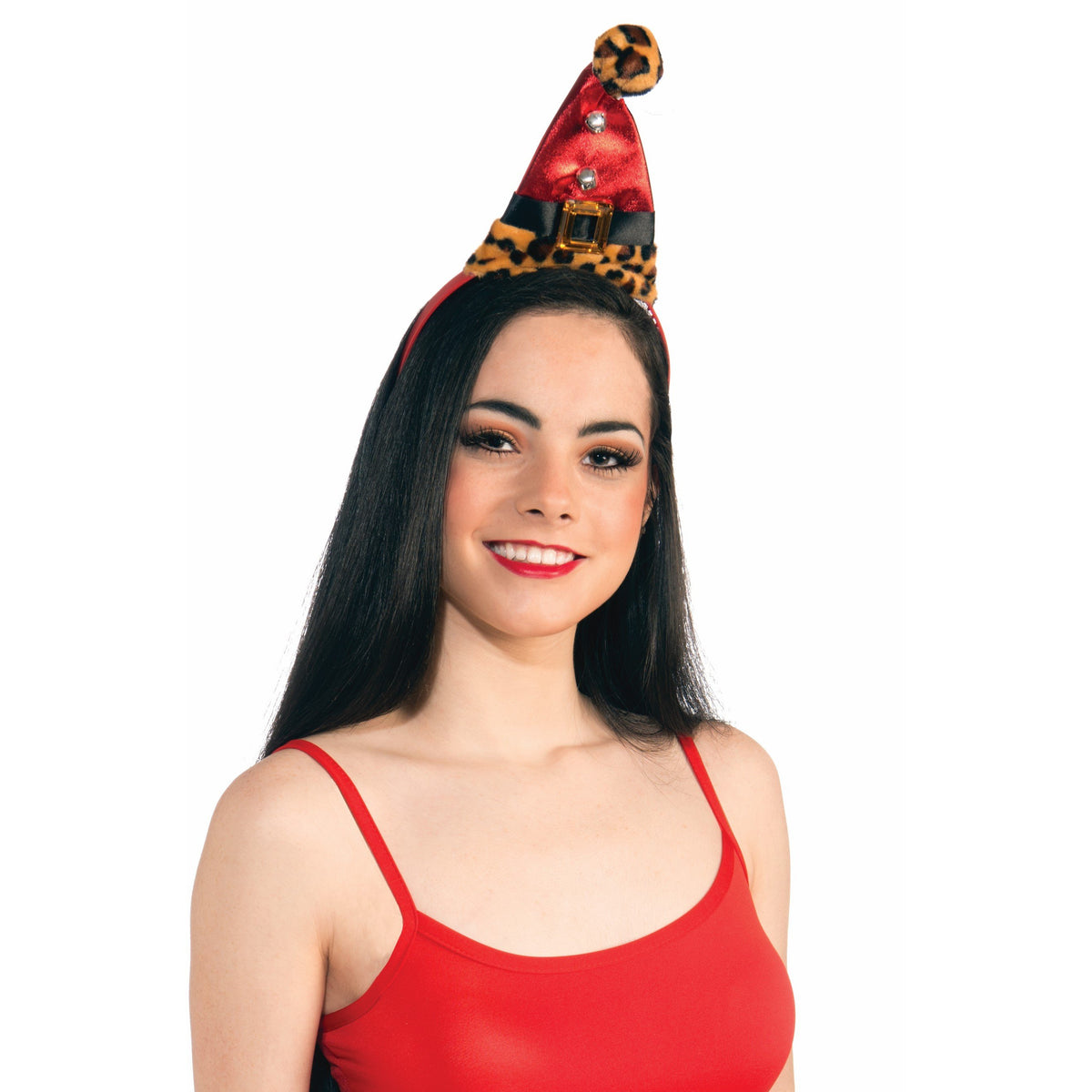 DIADEMA CON GORRO DE NAVIDAD