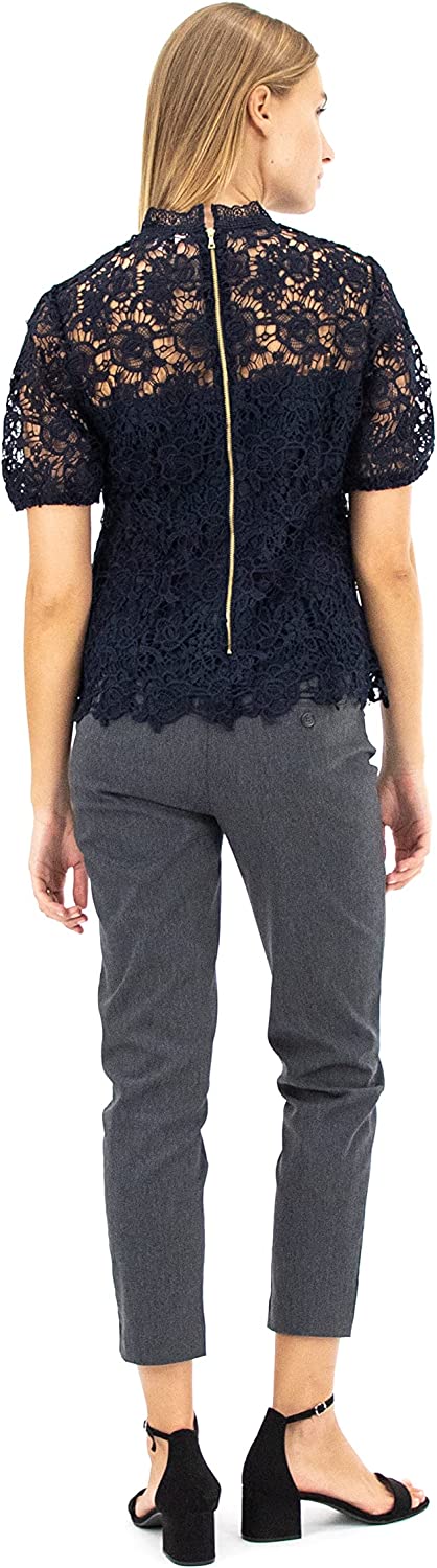 Blusa tejida Nanette Azul Marino - Nanette Lepore
